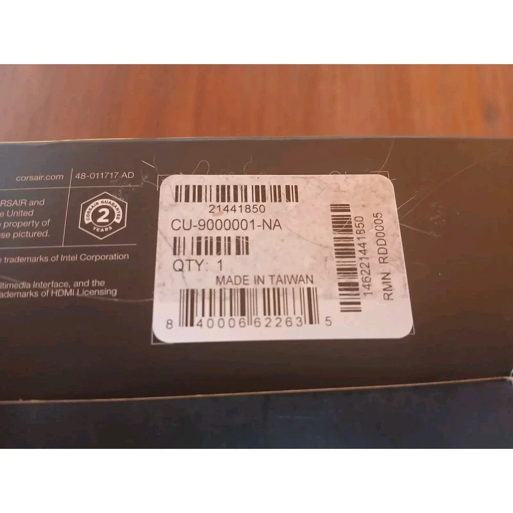 Corsair TBT100 Thunderbolt 3 Dock‎ CU9000001NA B4